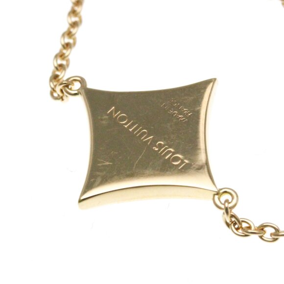 LOUIS VUITTON Gold Pearl Charm Bracelet - Picture 7 of 11